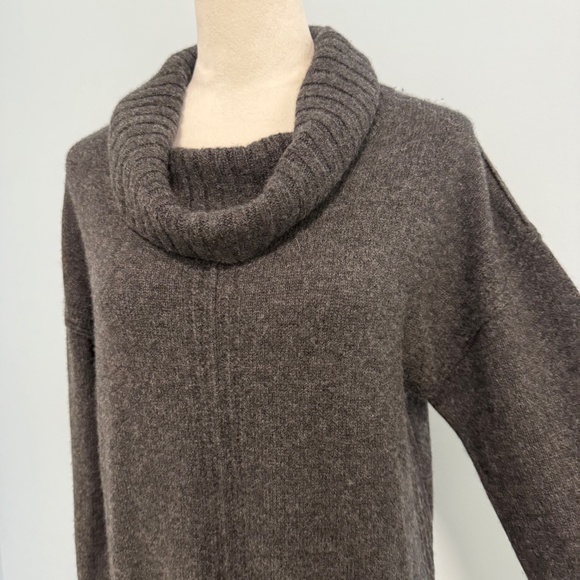 Sundance SONJA CASHMERE DRESS charcoal Size S - Picture 3 of 10